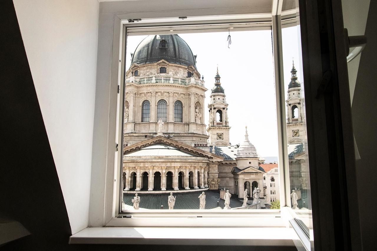 Helena Apartment With View On St. Stephan'S Basilica Budapest Exteriör bild